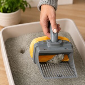 Self-Cleaning Litter Box Scoop
